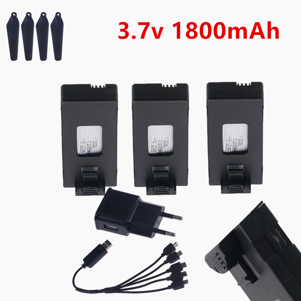 Rechargeable 3.7V Lipo Battery - Eachine Drone E58 ulasan dan harga