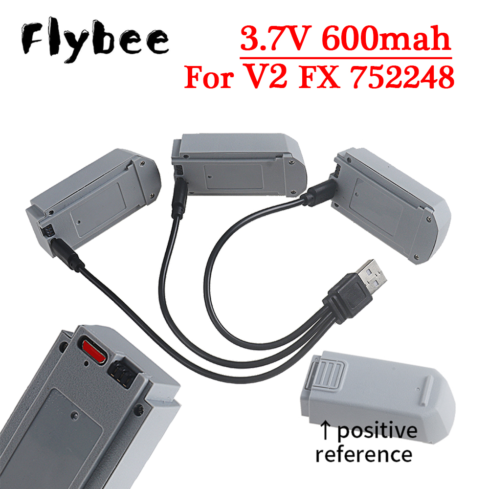 3.7V Rechargeable Drone Batter - Eachine Drone E58 ulasan dan harga